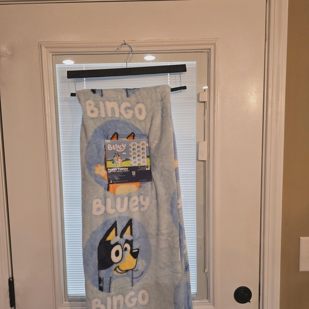 Bluey and Bingo Blanket